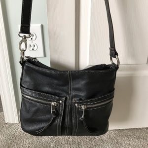 Tignanello pebble leather bag